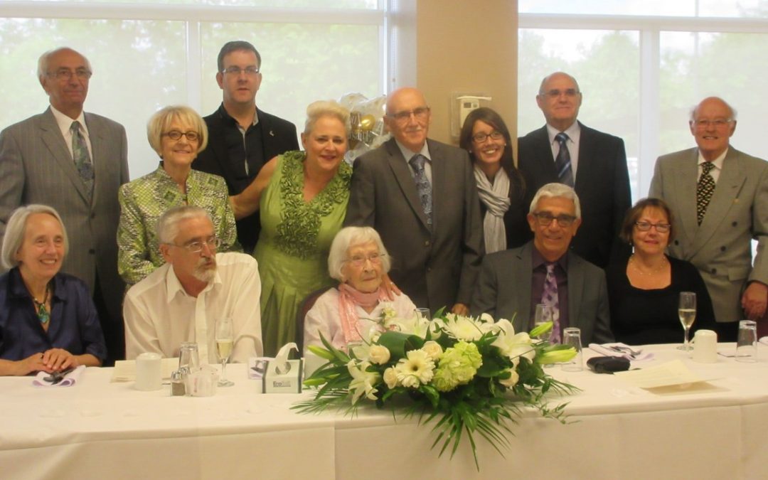 Une première centenaire à la résidence Le 1313 Chomedey